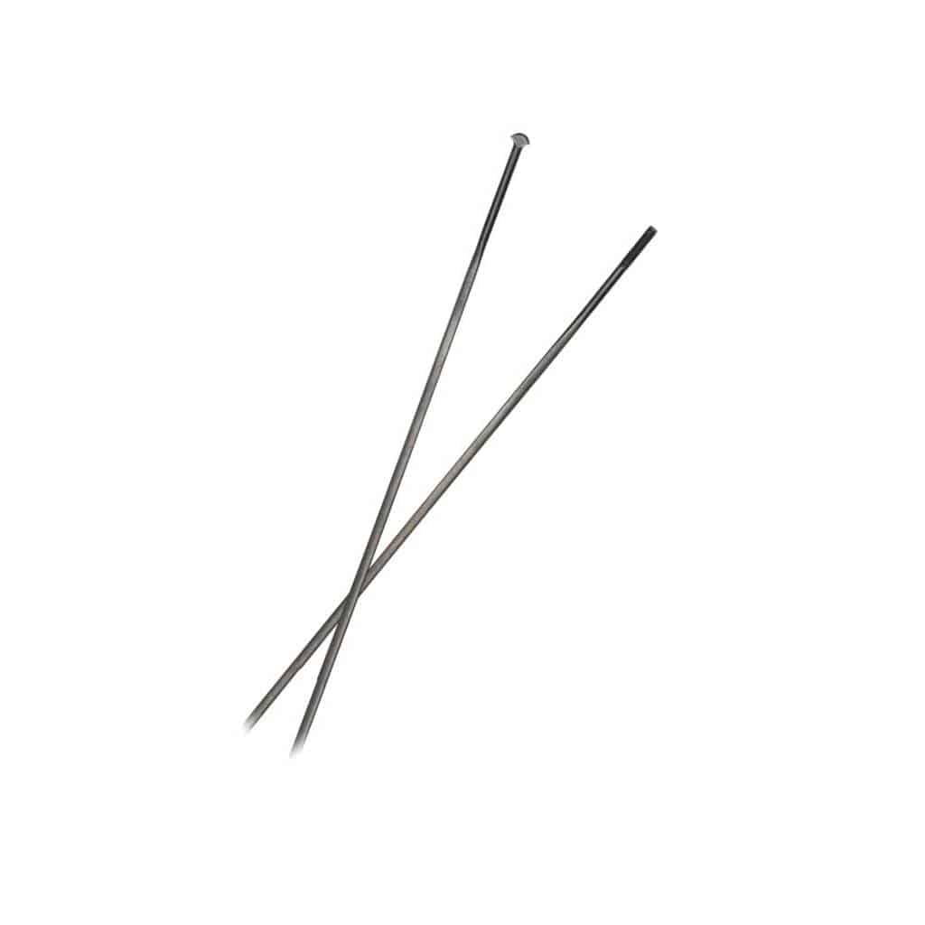 Spaakkit DT Swiss ARC1400 Dicut 80 DB Voor + Achter Zwart Set a 6 Stuks - Le Coq Wielerartikelen