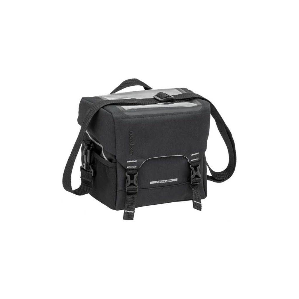New Looxs Stuurtas Sports Handlebar Bag 9 Liter 25 X 21 X 17 Cm - Zwart - Le Coq Wielerartikelen