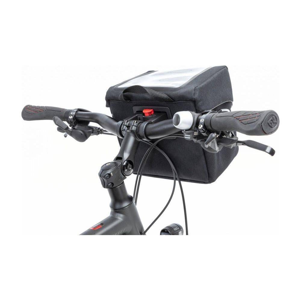 New Looxs Stuurtas Sports Handlebar Bag 9 Liter 25 X 21 X 17 Cm - Zwart - Le Coq Wielerartikelen