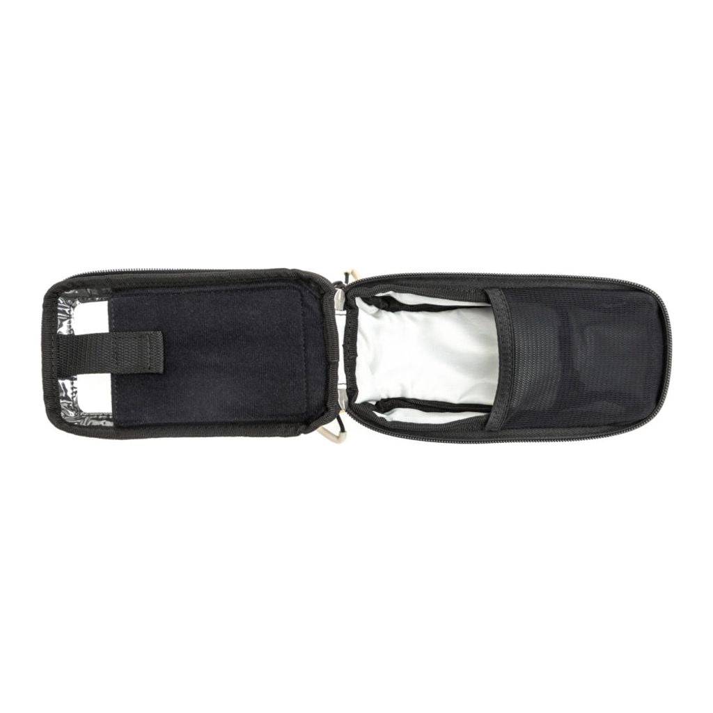 Telefoontas New Looxs Sports Phone Klickfix Quad System 0.6 Liter Black - Le Coq Wielerartikelen