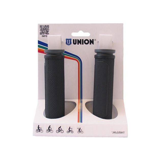 Marwi Handvatset Zwart - 2-Component - 128Mm Met Snijrand - Le Coq Wielerartikelen