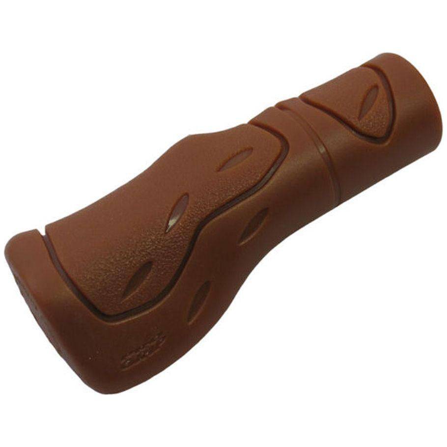 Handvat Ergonomisch Lang-Model Bruin (Per Stuk) - Le Coq Wielerartikelen