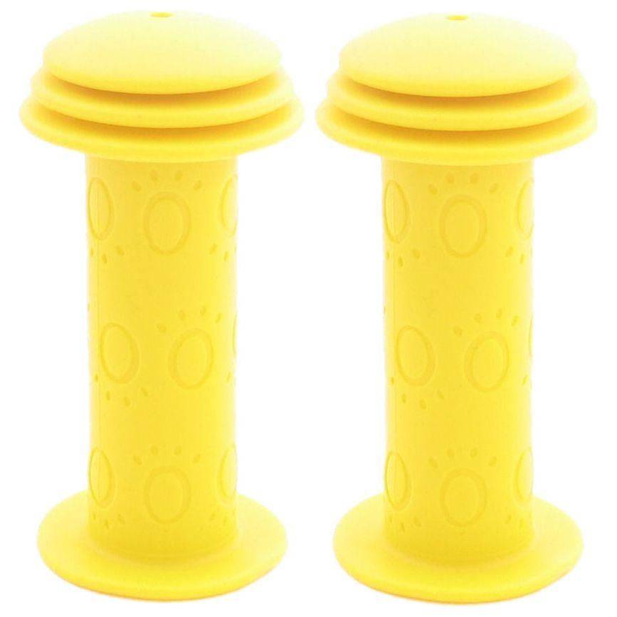 Rubber handvatset voor kinderfiets van Edge, 96 mm breedte, comfortabel en stevig handvat voor jonge fietsers.