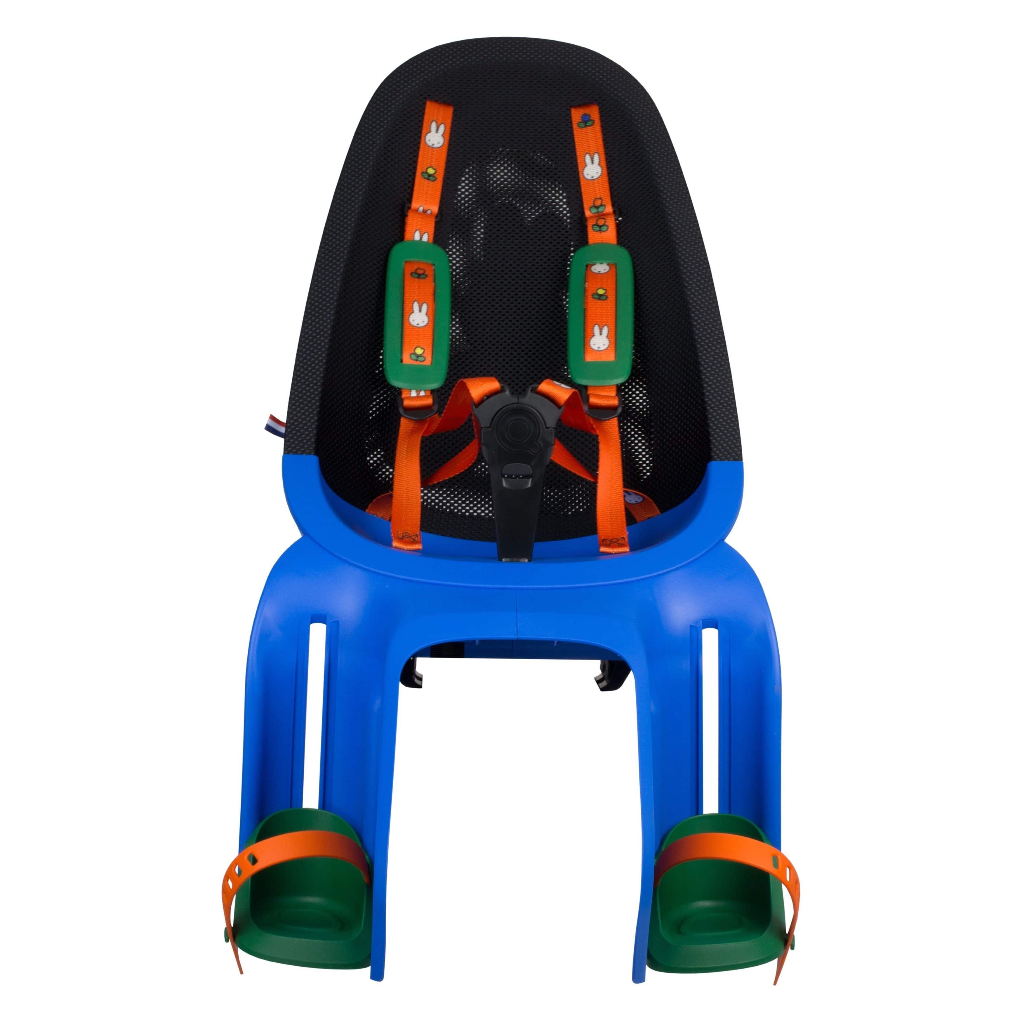 Qibbel Kinderzitje Achter Air Nijntje Met Dragerbevestigng (Cfs) - Blauw - Le Coq Wielerartikelen