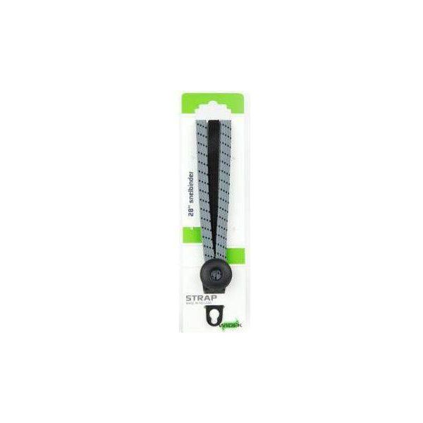 Zwarte Widek Triobinder Widek Eye 12/12Mm snelbinder met stalen platen voor stevige bevestiging