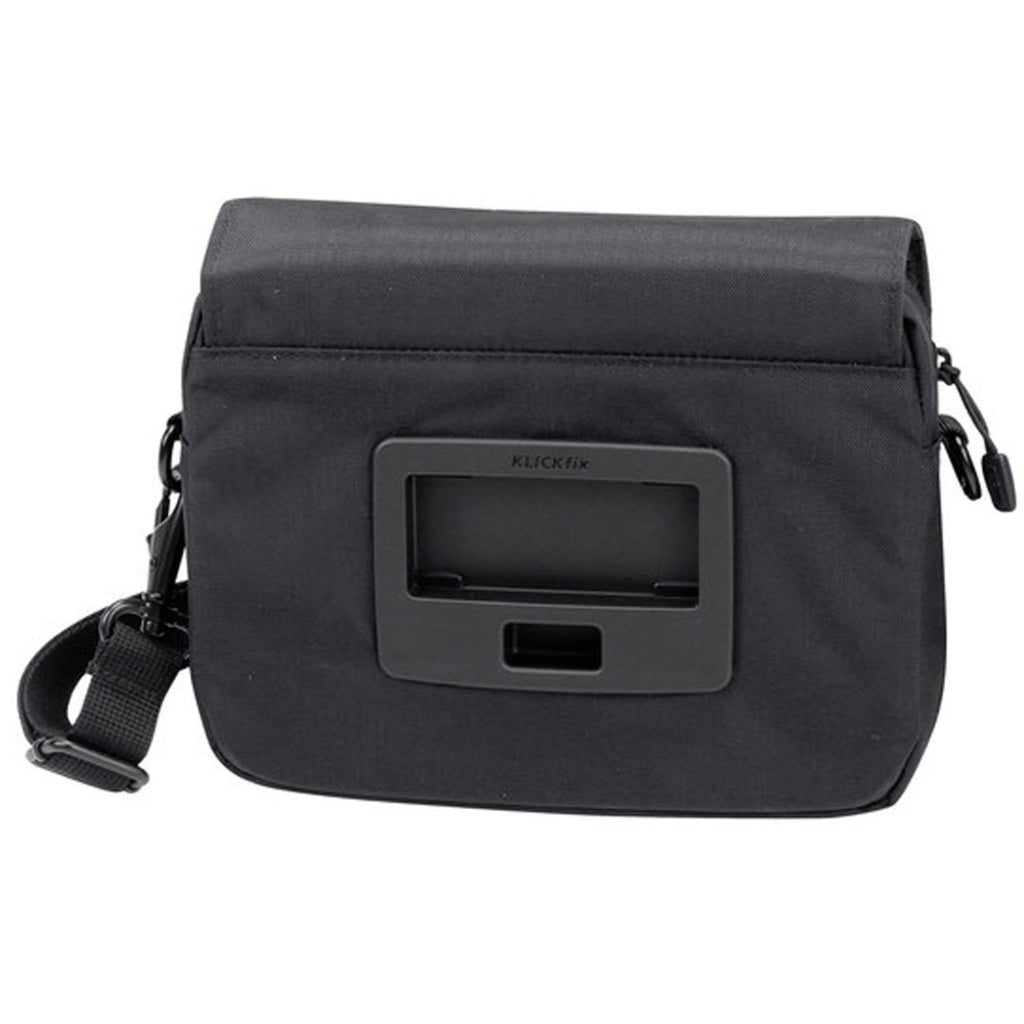 Stuurtas KLICKfix SmartBag Touch Schwarz-Rot 1,8 Liter - Le Coq Wielerartikelen