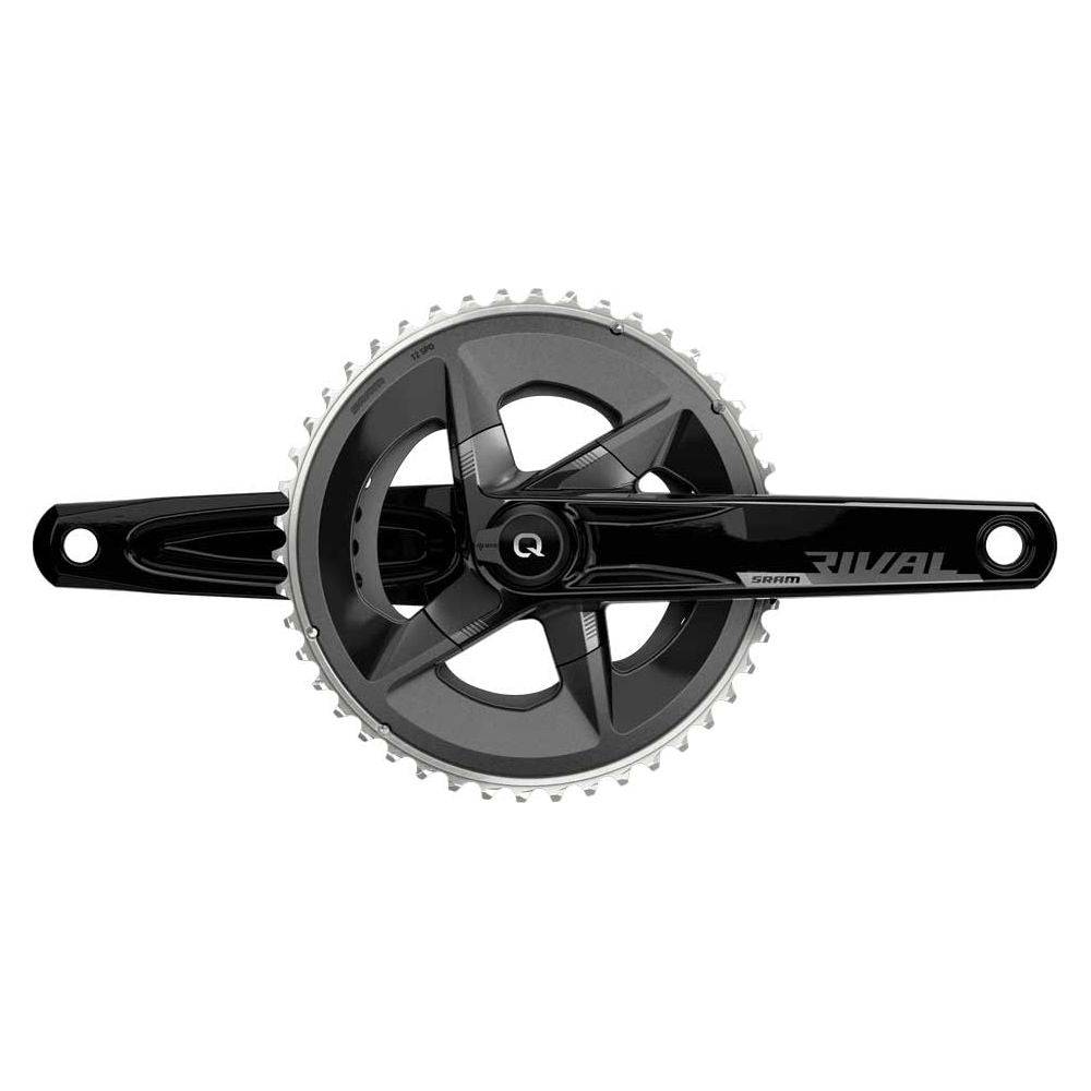 Crankstel Quarq Sram Rival Axs D1 12V Dub Aluminium - Zwart - Le Coq Wielerartikelen