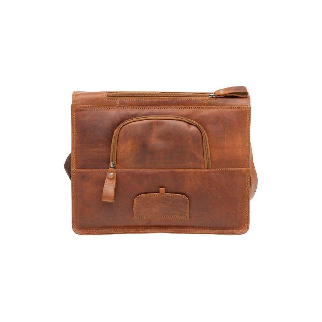 New Looxs Fietstasfellini 18 Liter 40 X 15 X 32 Cm - Gemaakt Van Luxe Leder - Le Coq Wielerartikelen