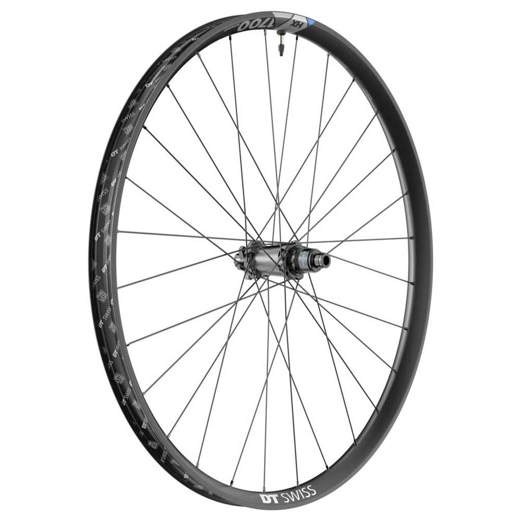 Achterwiel 27.5" DT Swiss HX1700 Spline 35 XD 11/12V Boost Disc IS Aluminium Zwart - Le Coq Wielerartikelen