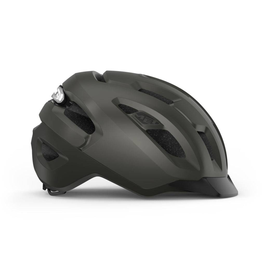MET Urbex Mips E-bike helm met ventilatiegaten en verstelbare riem, geschikt voor stads- en e-bike gebruik