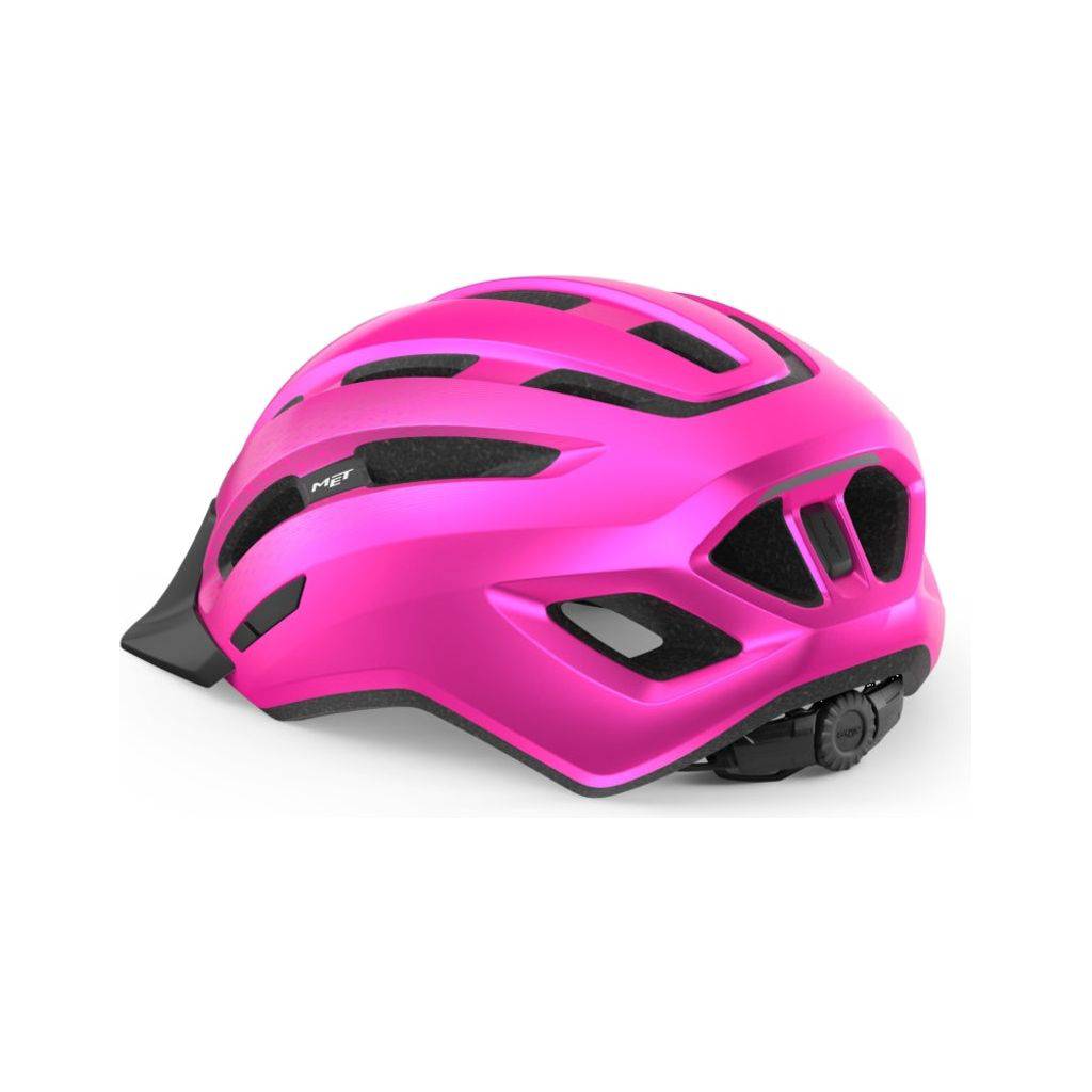 MET Fietshelm Downtown Pink S/M - Le Coq Wielerartikelen