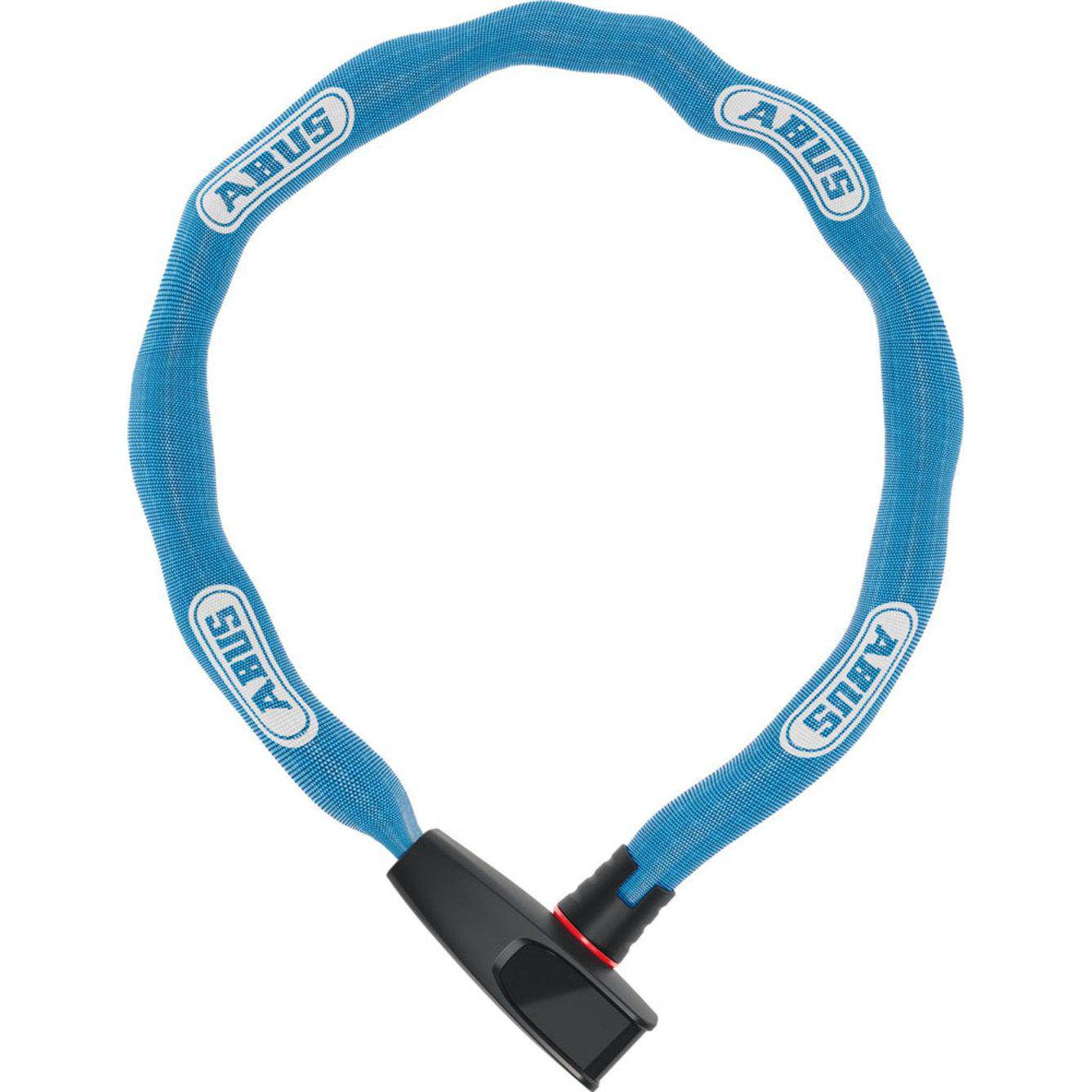 Abus kettingslot Catena 6806K, 85cm lang en 6mm dik, met stevige ketting en slot voor fietsbeveiliging.