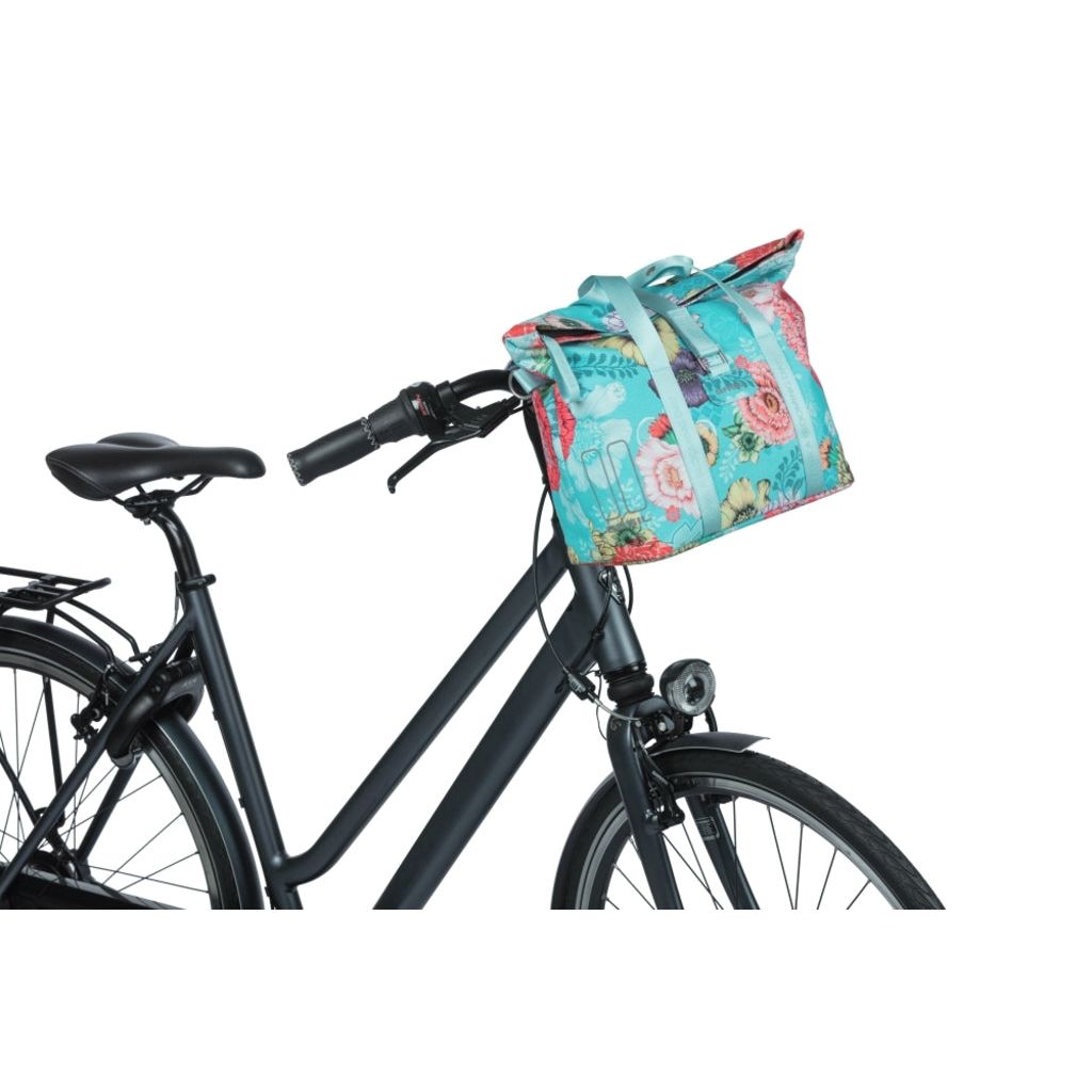 Basil Stuurtas Bloom Field Kf-Hook 11 Liter 29 X 15 X 26 Cm - Le Coq Wielerartikelen