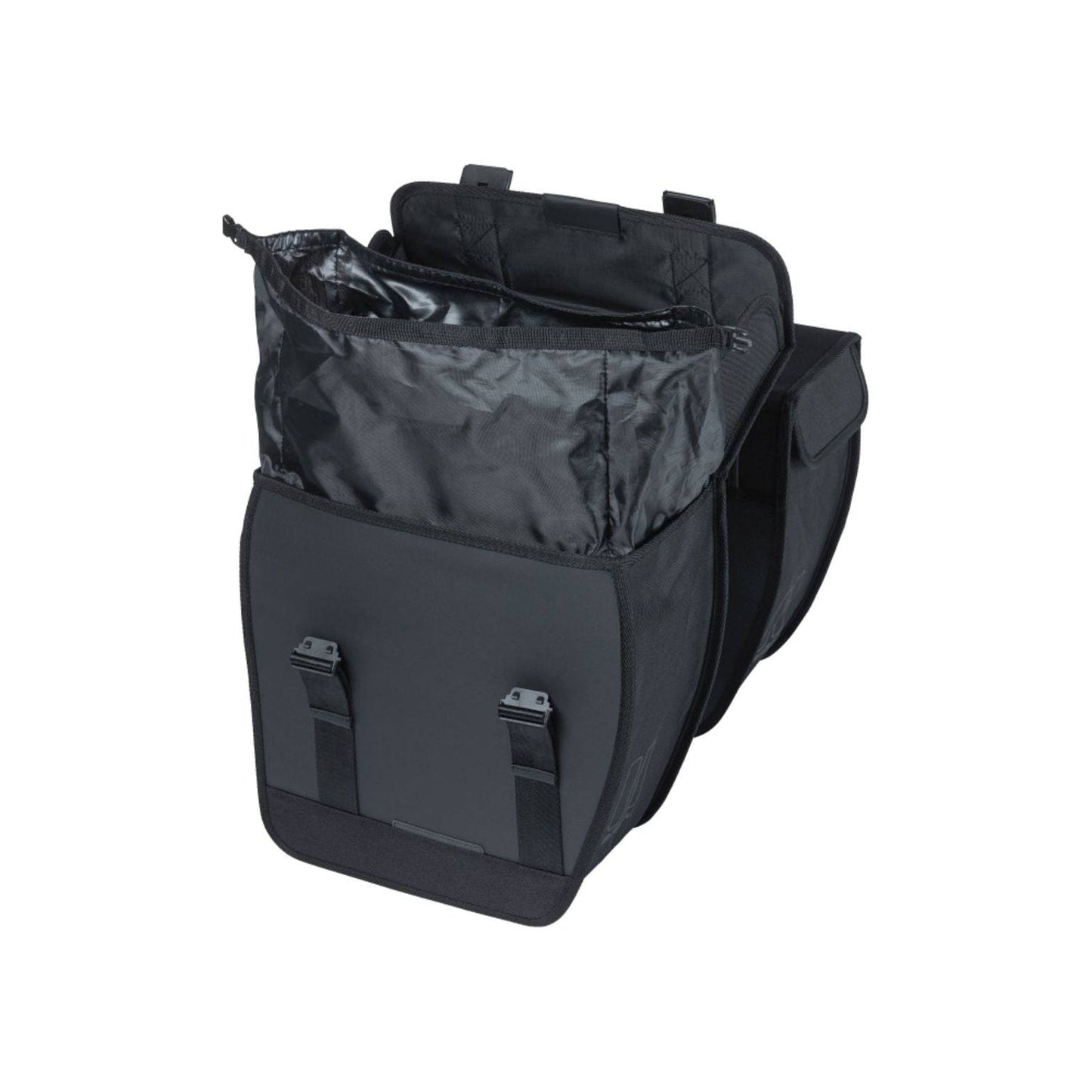 Dubbele Fietstas Basil Tour Waterproof XL Zwart 35 Liter - Le Coq Wielerartikelen