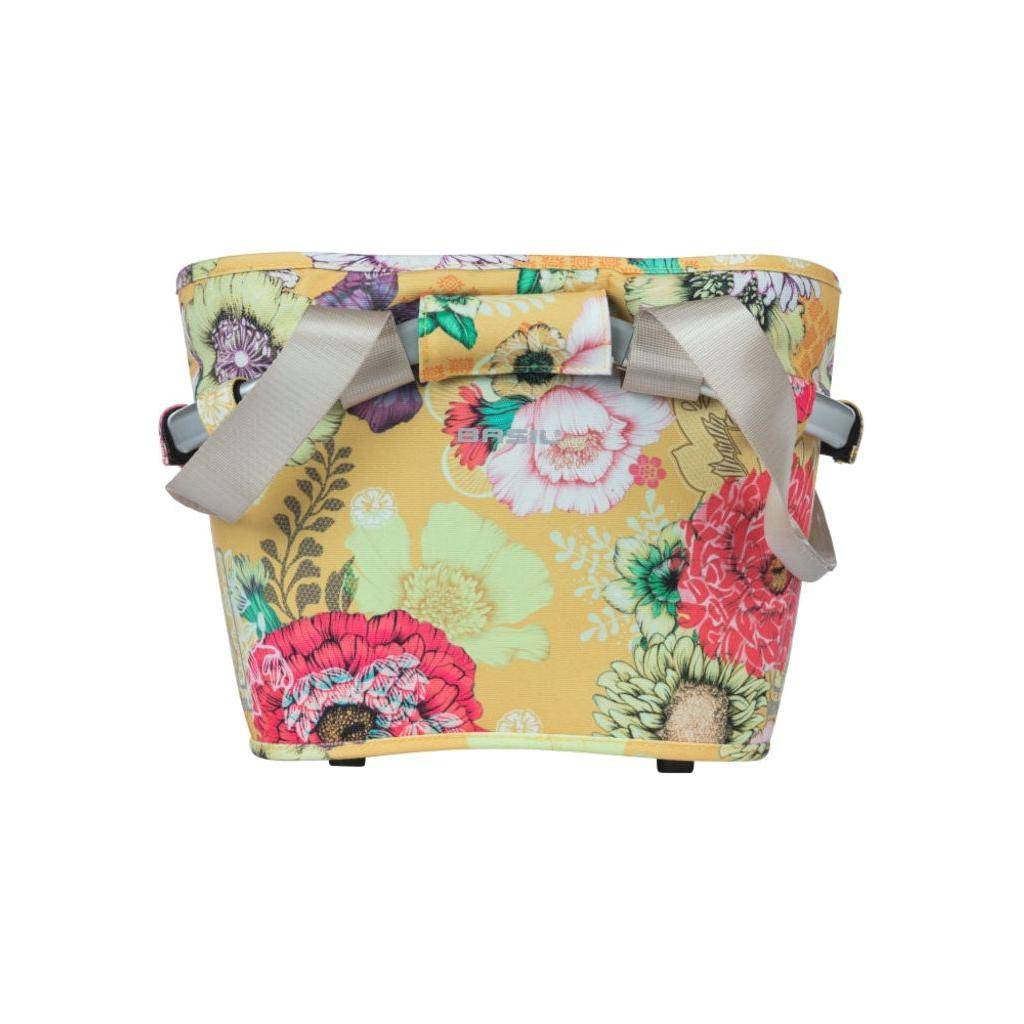 Basil Bloom Field Carry All fietskrat voor-mand, 27x37x25 cm, geschikt voor fietsaccessoires en boodschappen