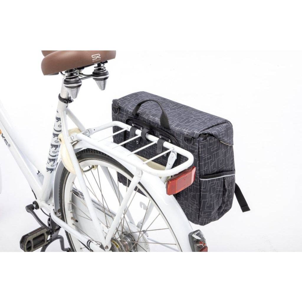 Enkele Fietstas New Looxs Mondi Joy Single 18.5 Liter Ivy Black - Le Coq Wielerartikelen