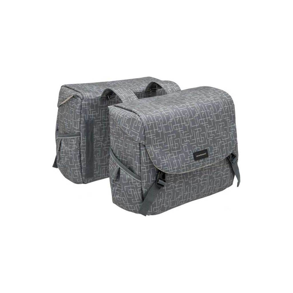 Dubbele Fietstas New Looxs Mondi Joy Double 38 Liter - Le Coq Wielerartikelen