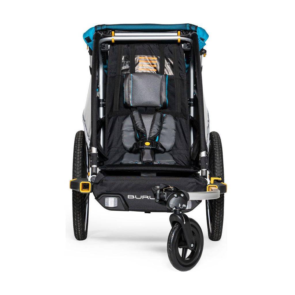 Burley Fietskar D'Lite X Single 1 Kind Aqua - Le Coq Wielerartikelen