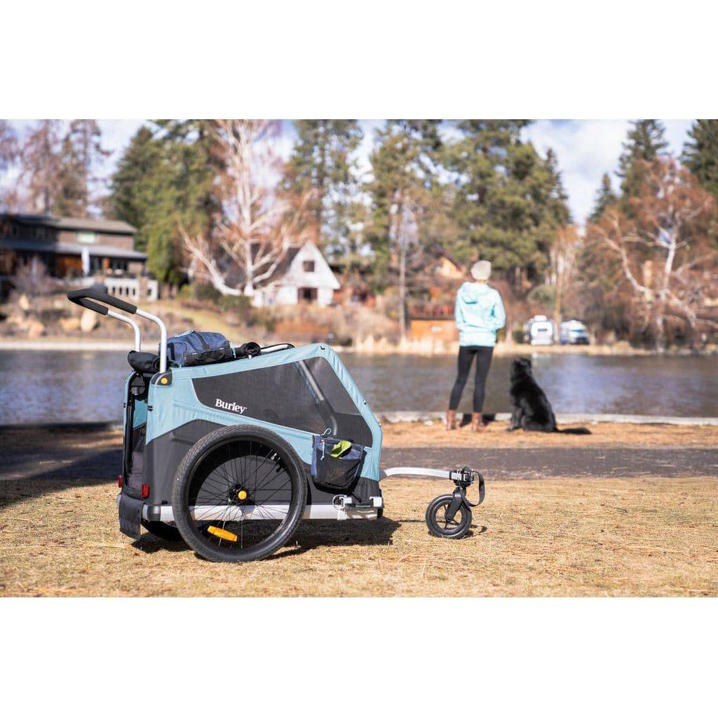 Burley Fietskar Bark Ranger XL Dier Zwart/Blauw - Le Coq Wielerartikelen