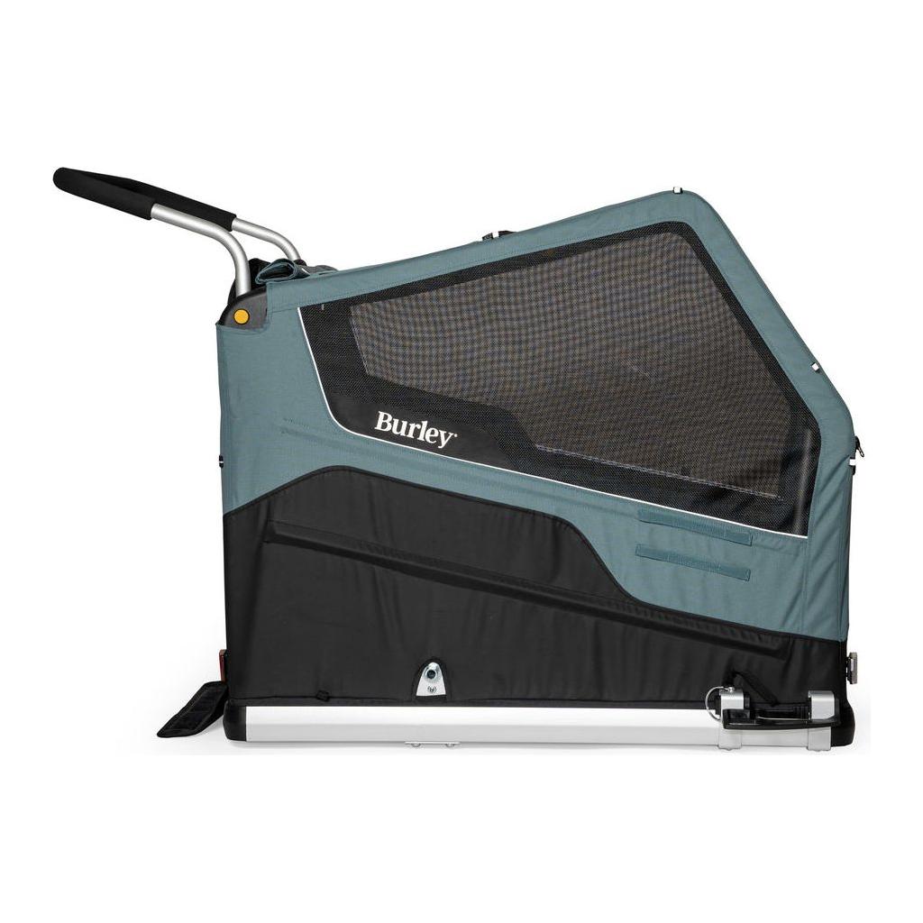 Burley Fietskar Bark Ranger XL Dier Zwart/Blauw - Le Coq Wielerartikelen