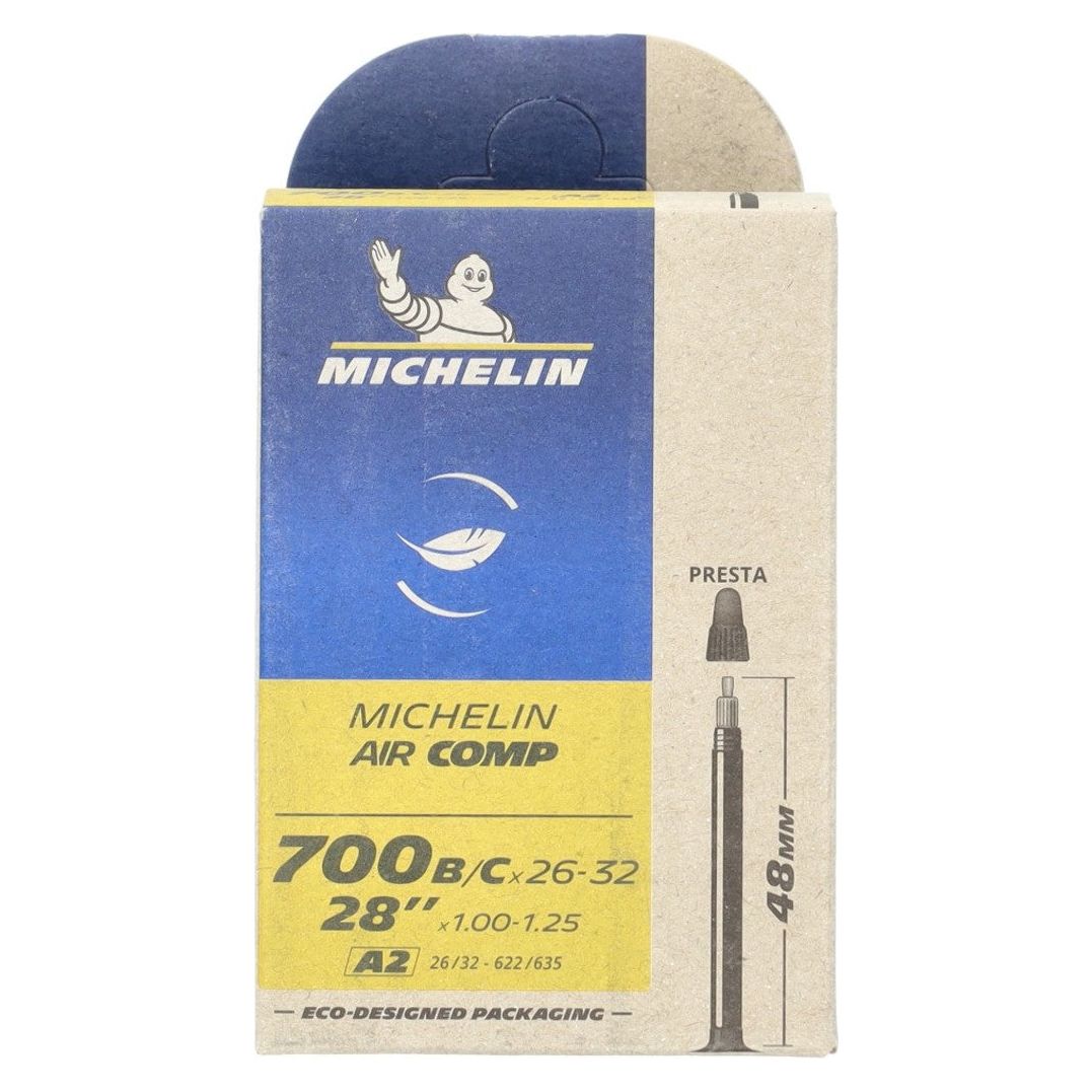 Michelin Binnenband 28" Aircomp A2 - 28X11/16-11/4 Sv - Le Coq Wielerartikelen