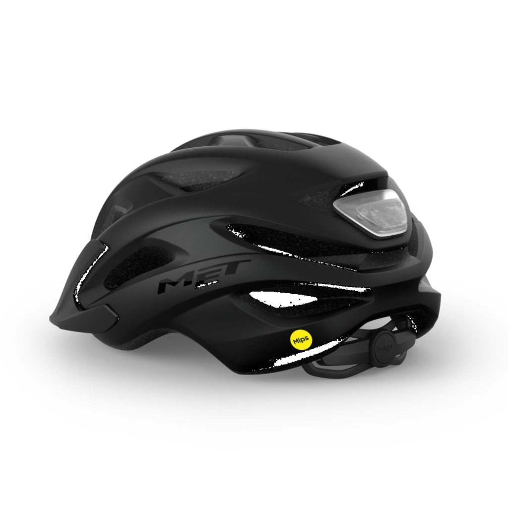 MET MTB helm met MIPS-systeem, urban en mountainbike fietshelm met ventilatiegaten en verstelbare riem.