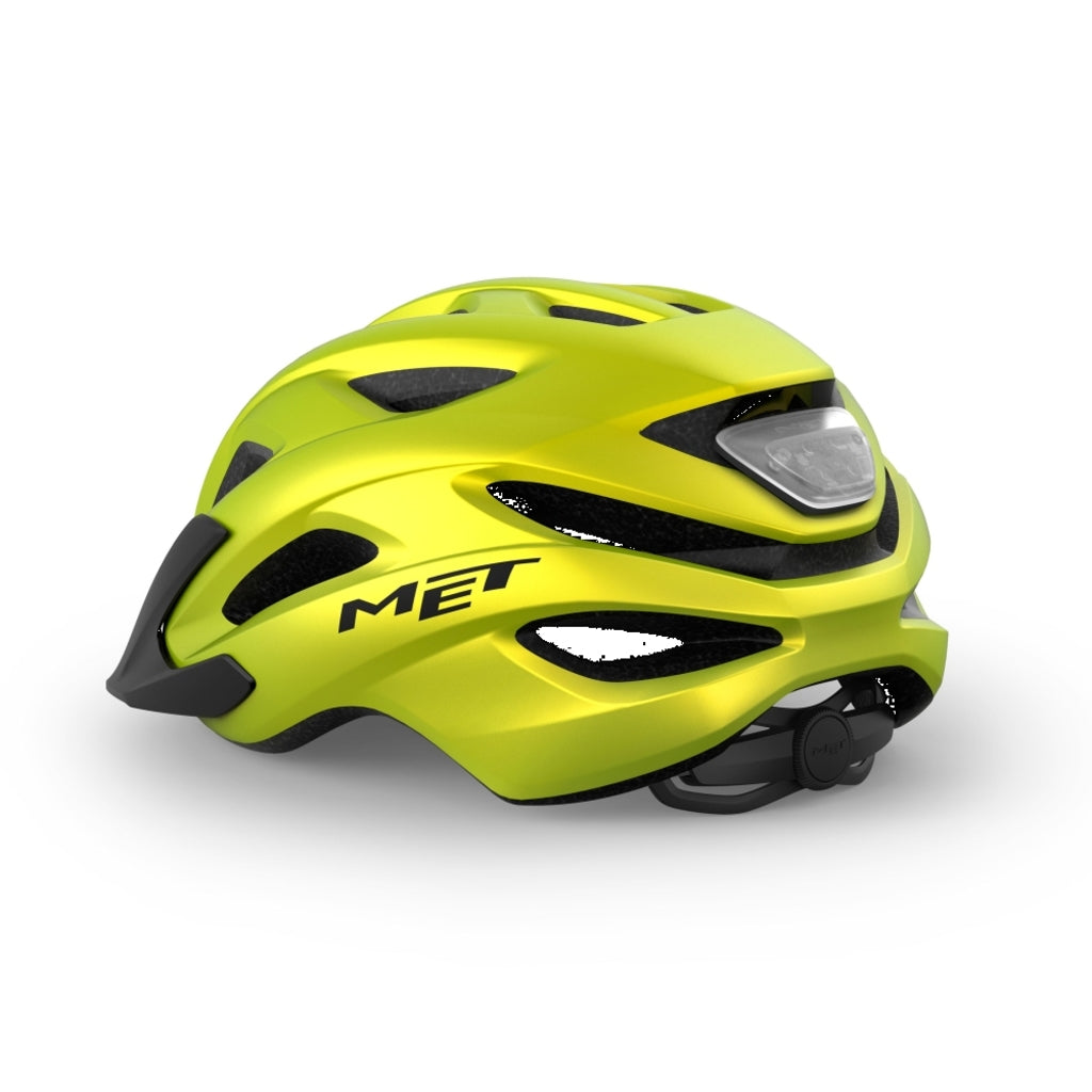 MET MTB-helm met crossover ontwerp voor urban en mountainbiken, stevige constructie en comfortabele pasvorm.