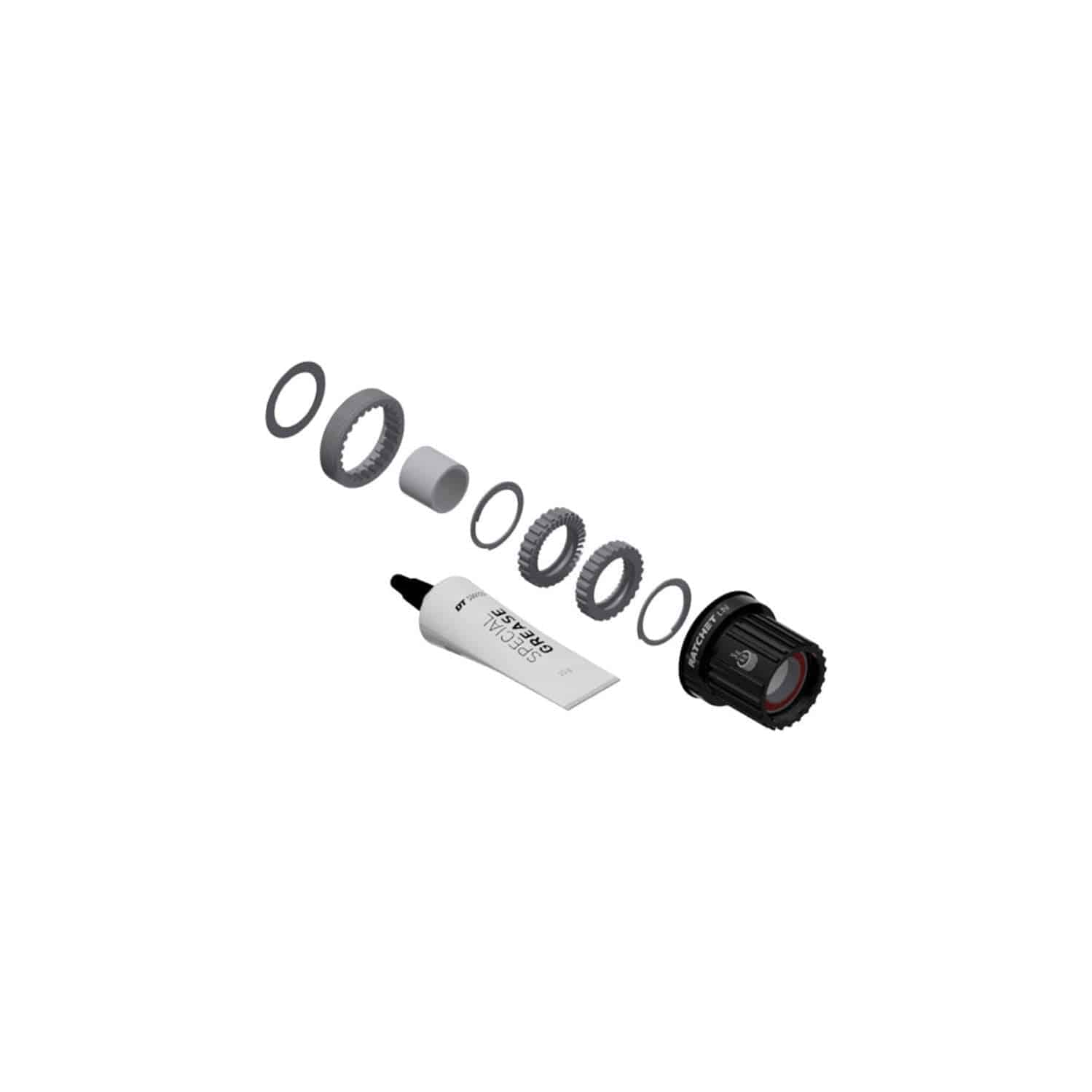Dt Swiss Naafd Dt Ratchet Ombouwkit Atb M/Body Alm 36T Sh12 - Le Coq Wielerartikelen