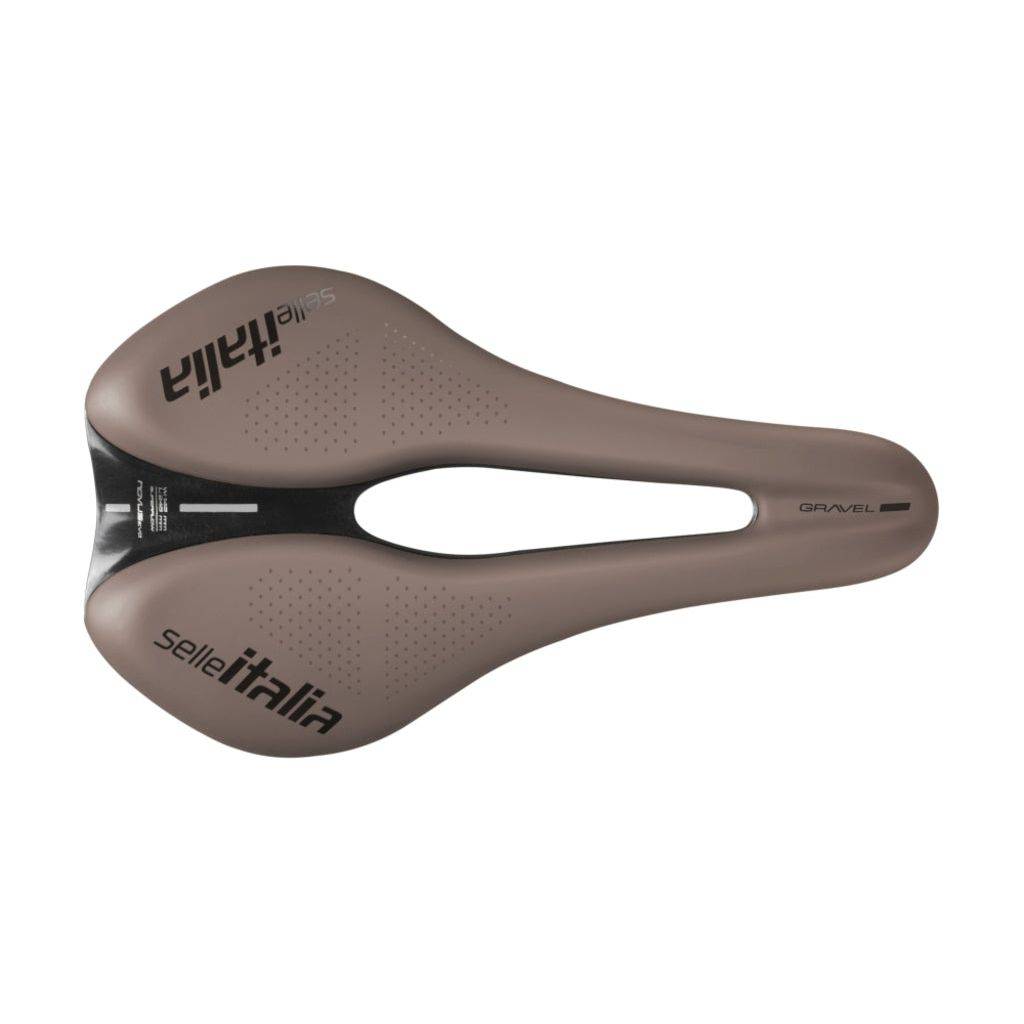 Zadel Selle Italia Novus Boost Evo Gravel Tm Superflow Manganese L3 Bruin - Le Coq Wielerartikelen