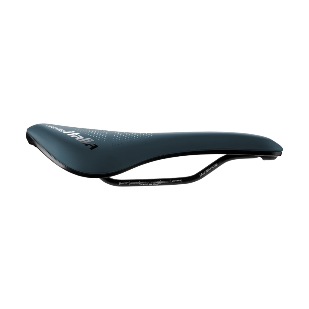 Selle Italia Fietszadel Novus Boost Evo Gravel Tm Superflow Manganese L3 Blauw - Le Coq Wielerartikelen