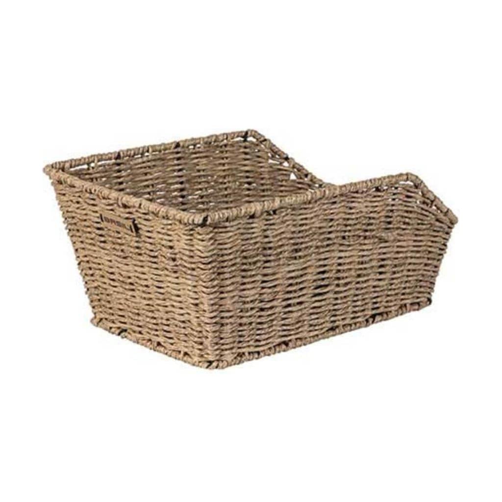 Basil Fietsmand Cento Rattan Look Met Wsl-Systeem 47 X 34 X 24 Cm - Le Coq Wielerartikelen