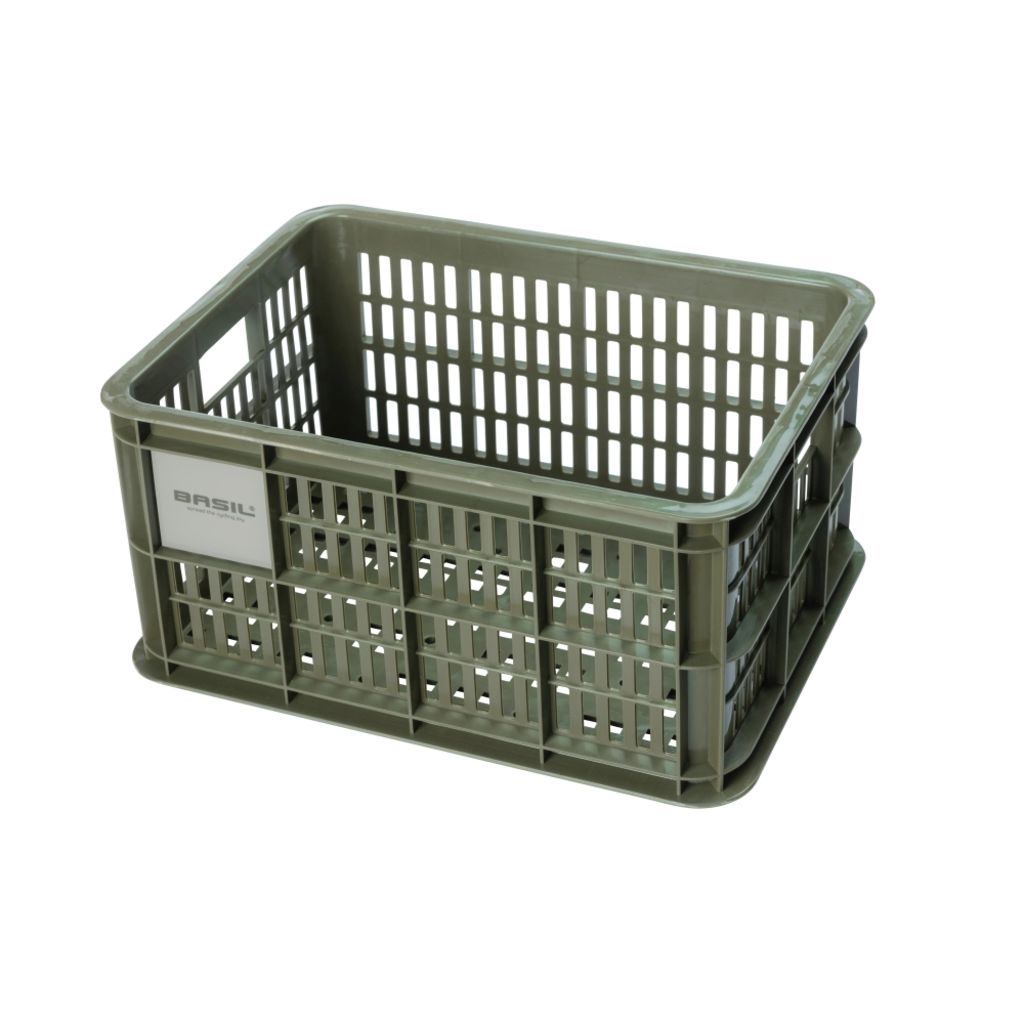 Basil Gerecyclede Fietskrat Crate S 17.5 Liter 29 X 39 X 20 Cm - Le Coq Wielerartikelen