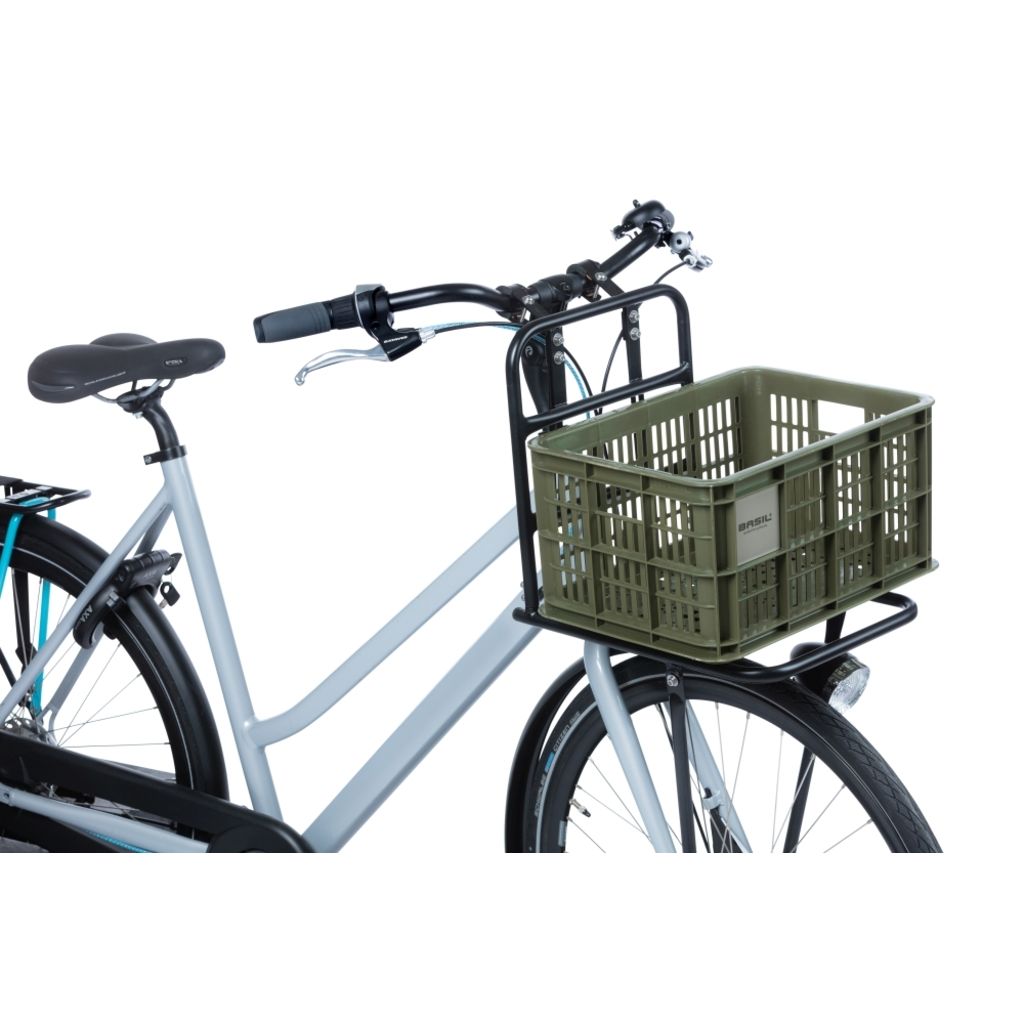 Basil Gerecyclede Fietskrat Crate S 17.5 Liter 29 X 39 X 20 Cm - Le Coq Wielerartikelen