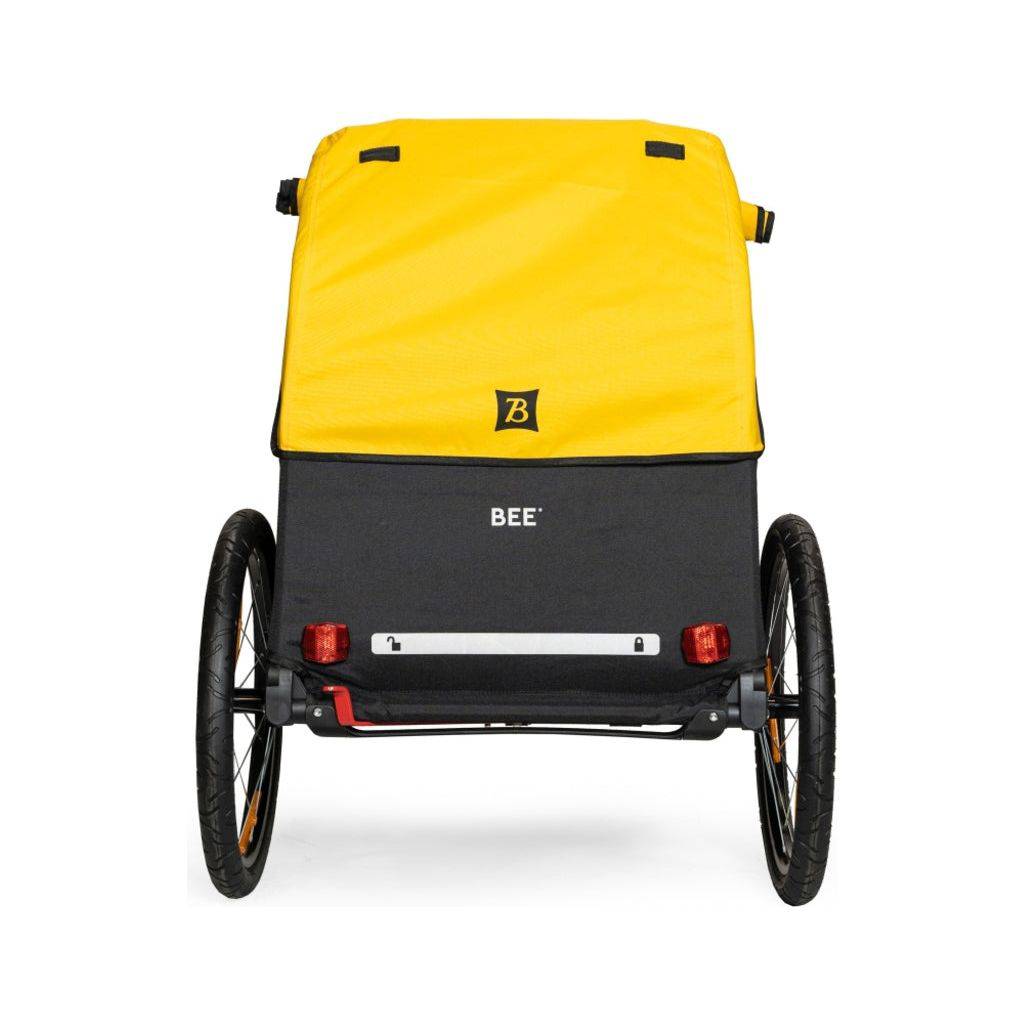 Burley Fietskar Bee Double 2 Kind Yellow / Black MY23 - Le Coq Wielerartikelen