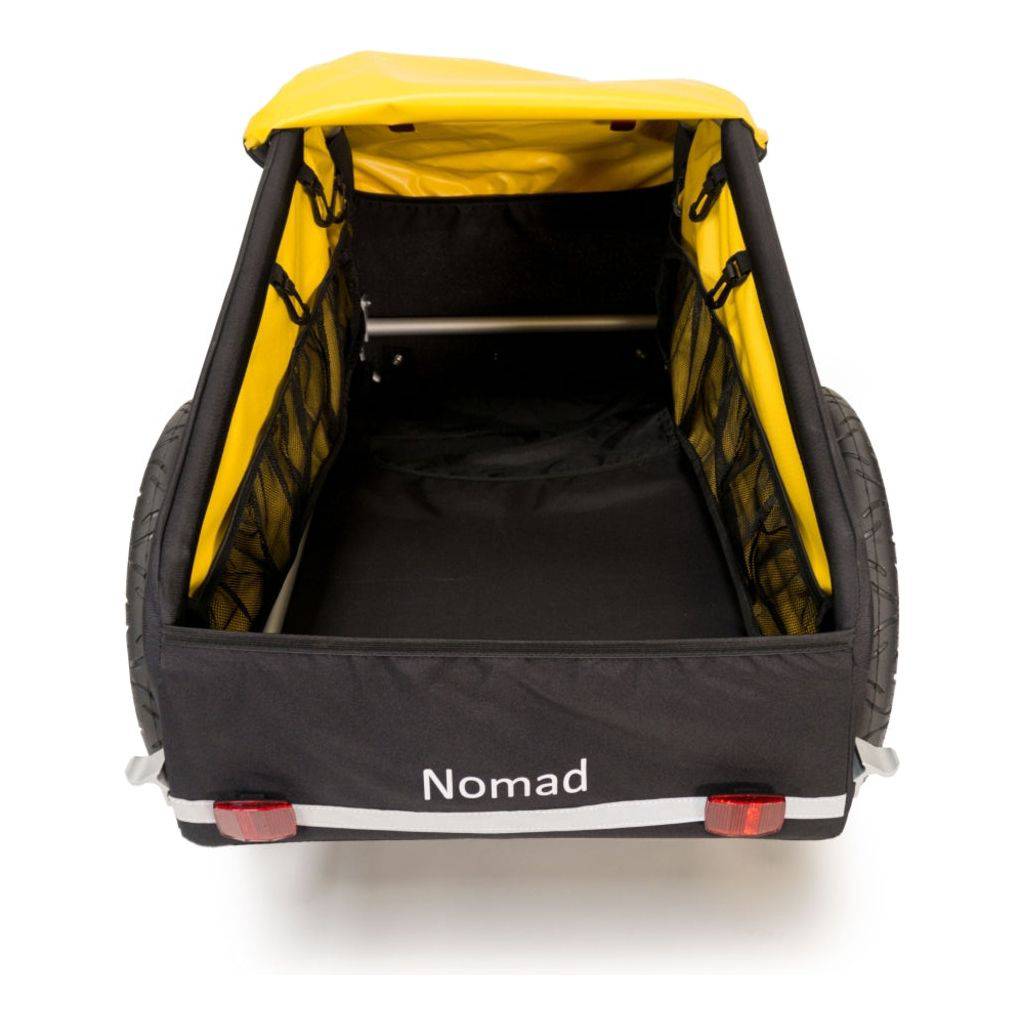 Burley Fietskar Nomad Transport Yellow / Black MY23 - Le Coq Wielerartikelen