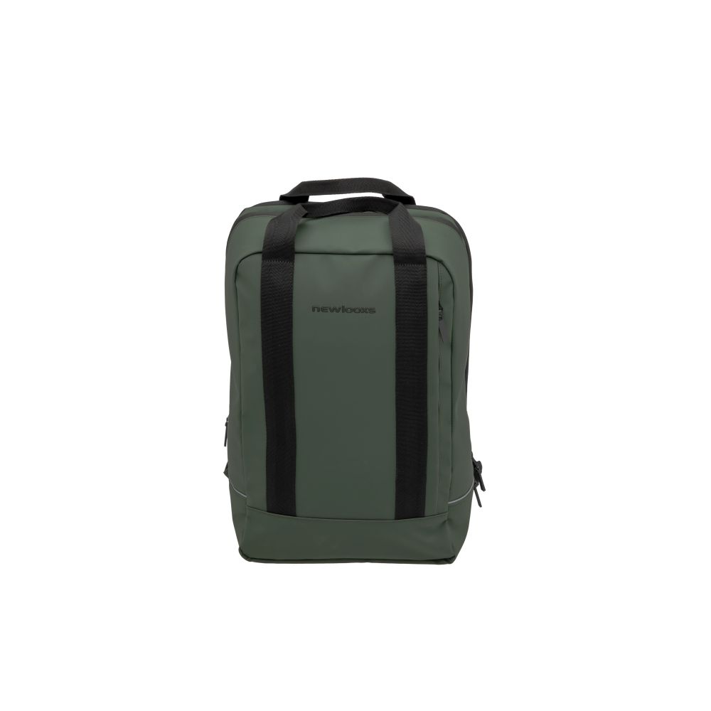 Nieuwe Looxs Nevada fietsrugzak met 20 liter capaciteit en 17 inch laptopvak, zwart met verstelbare schouderbanden