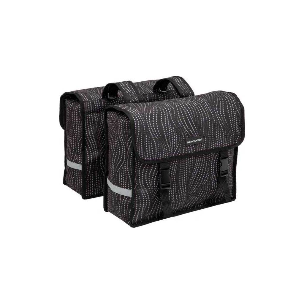 New Looxs Fietstas Dubbel Fiori Alma 30 Liter - Le Coq Wielerartikelen