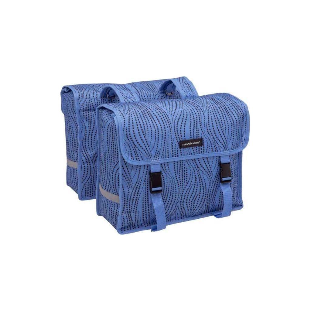 New Looxs Fietstas Dubbel Fiori Alma 30 Liter - Le Coq Wielerartikelen