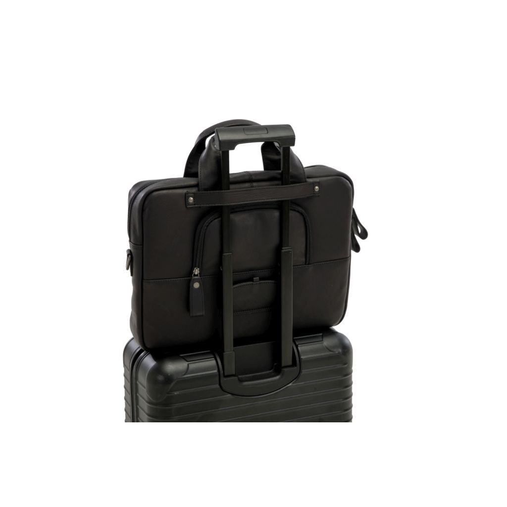 New Looxs Laptoptas Luko 7.5 Liter - 42 X 6 X 30 Cm - Gemaakt Van Luxe Leder - Le Coq Wielerartikelen