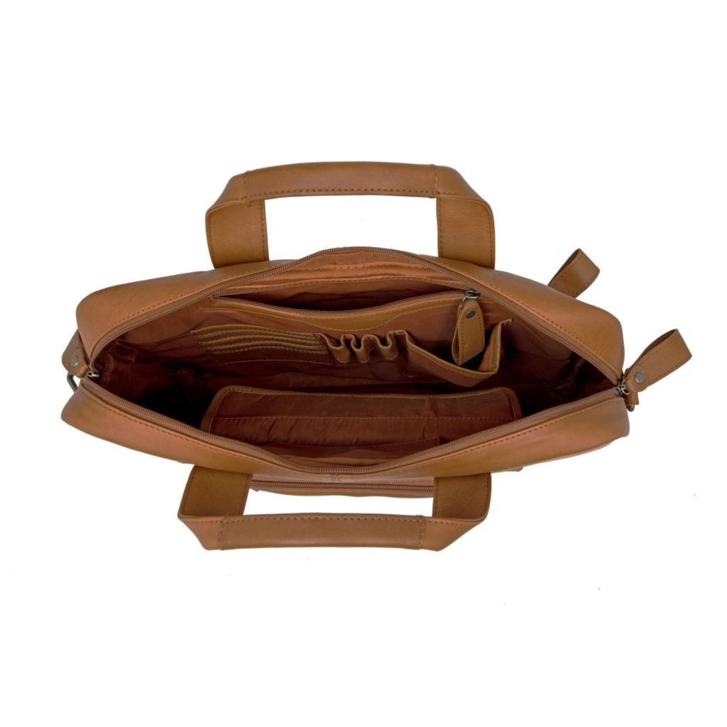 New Looxs Laptoptas Luko 7.5 Liter - 42 X 6 X 30 Cm - Gemaakt Van Luxe Leder - Le Coq Wielerartikelen