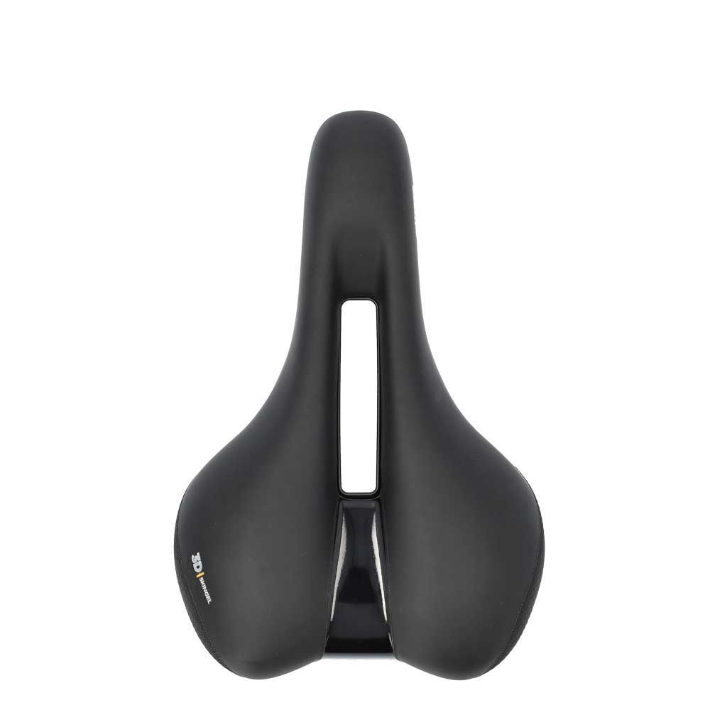 Selle Royal Ellipse Moderate Urban Life fietsen zadeldel met Royalgel voor comfortabel stadsfietsen, zwart, zichtbaar op afbeelding 734458_1.jpg