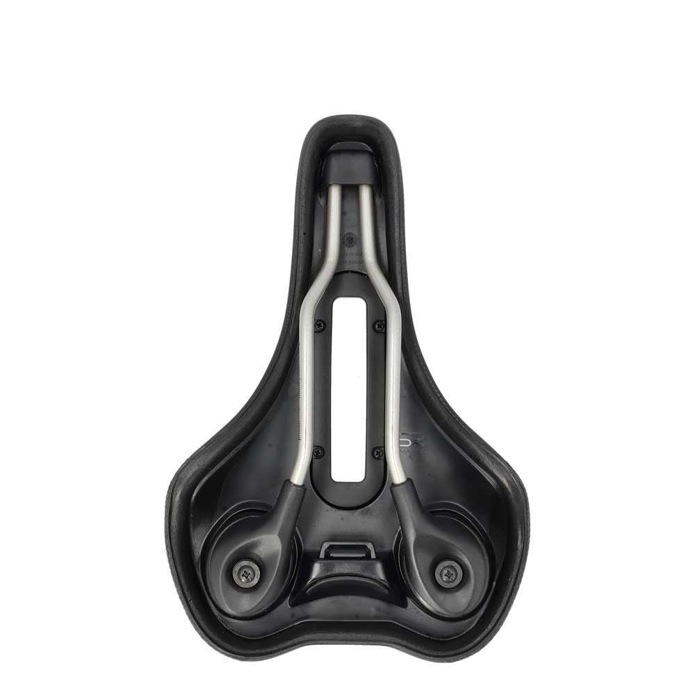 Selle Royal Ellipse Moderate Urban Life fietszadel met Royalgel voor comfortabel stadsfietsen, zwart en ergonomisch ontworpen.