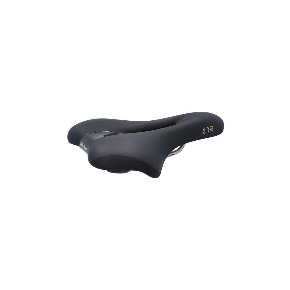 Selle Royal Ellipse Moderate Urban Life fietszadel met Royalgel, comfortabel en geschikt voor stadsfietsen, zwart en ergonomisch ontworpen