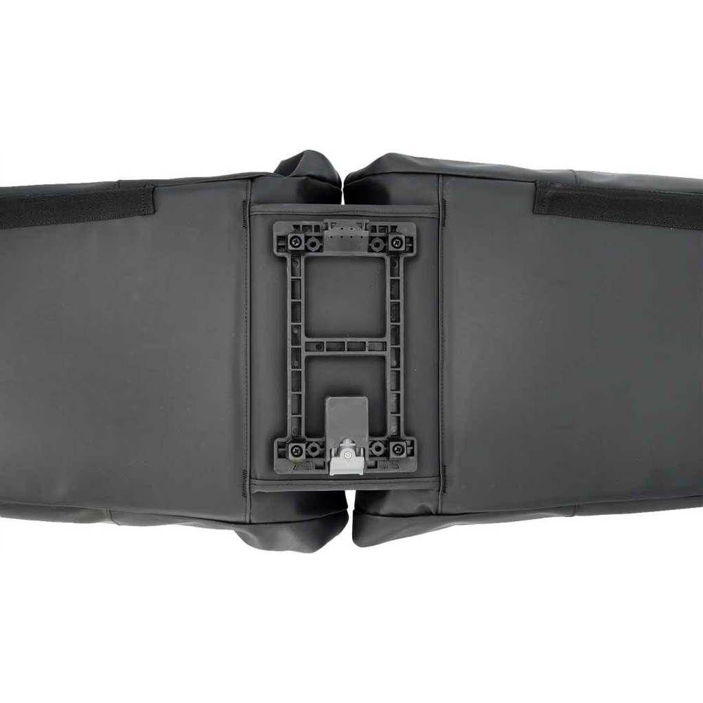 New Looxs Dubbele Fietstas Nyborg Double Mik 34 Liter - Zwart - Le Coq Wielerartikelen