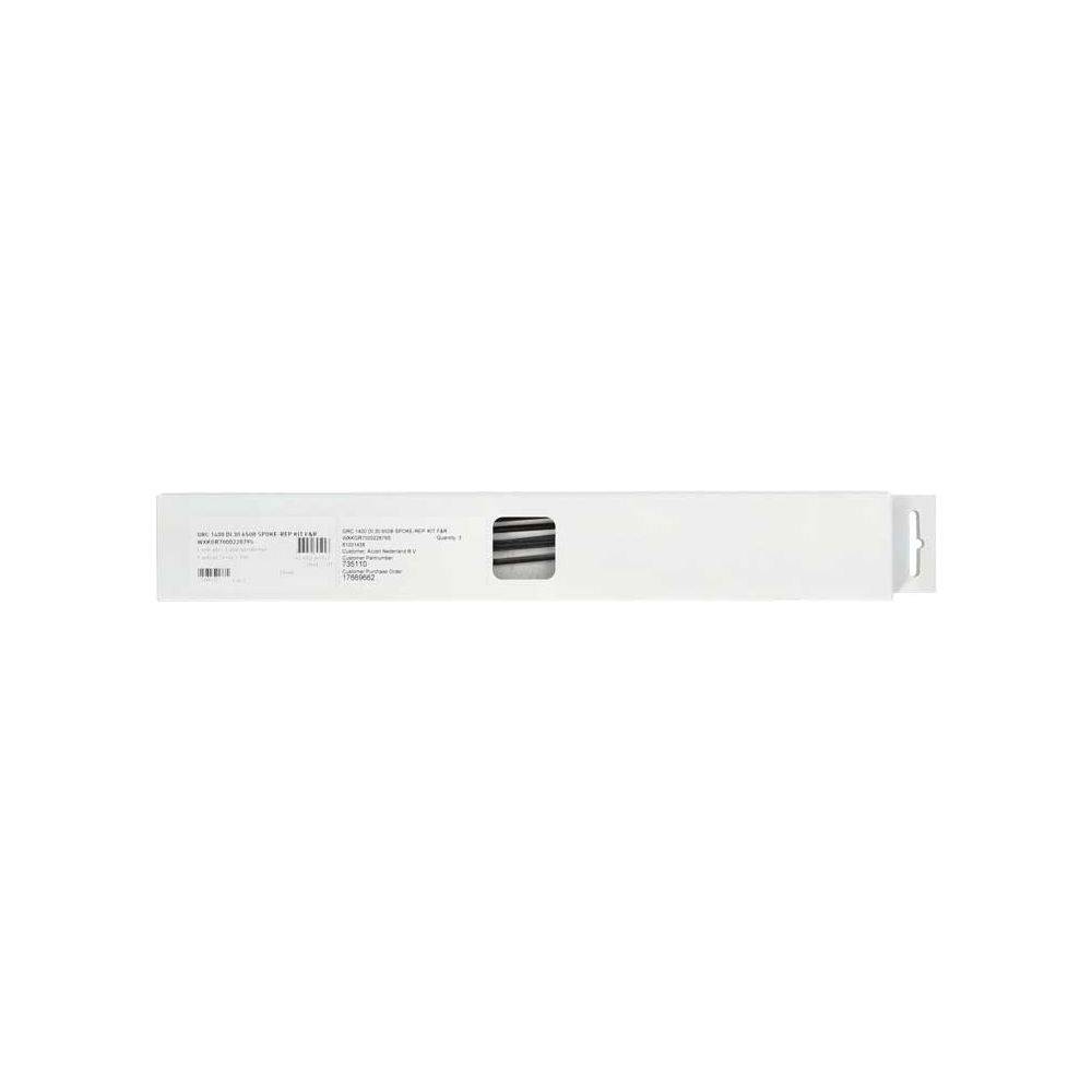 Spaakkit DT Swiss GRC1400 Dicut 30 27.5" Voor + Achter Zwart Set a 8 Stuks - Le Coq Wielerartikelen