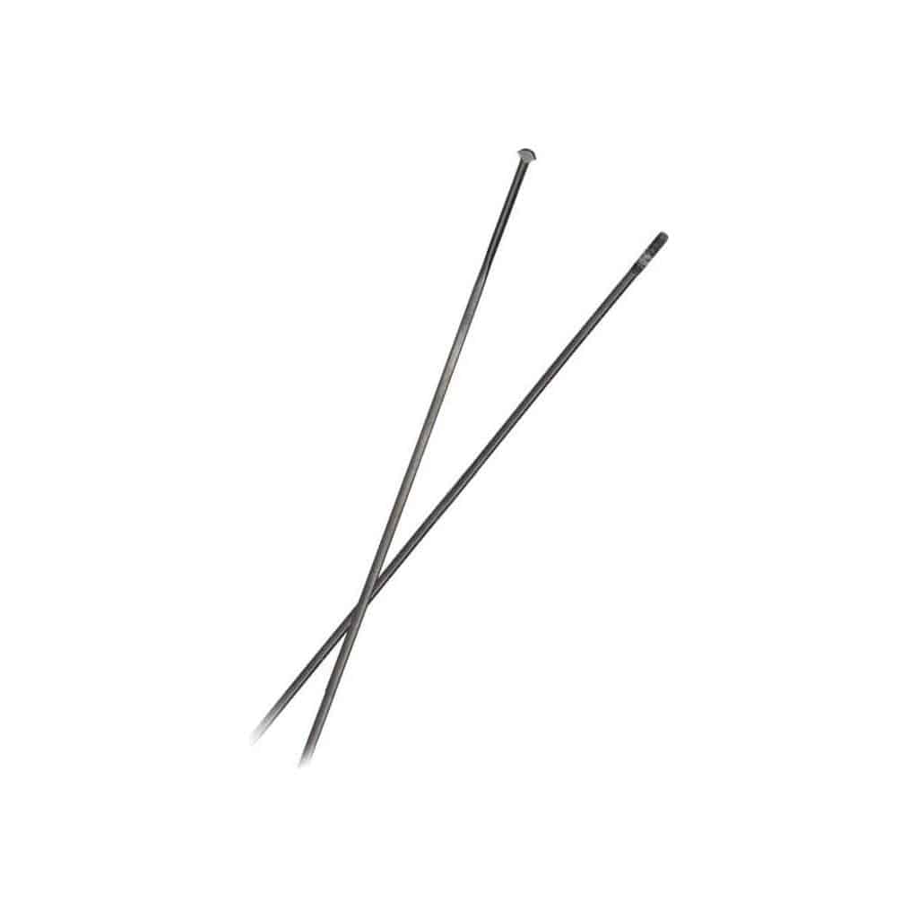 Spaakkit DT Swiss PR1400 Dicut 32 OXiC Voor + Achter 2 Cross Zwart Set a 6 Stuks - Le Coq Wielerartikelen