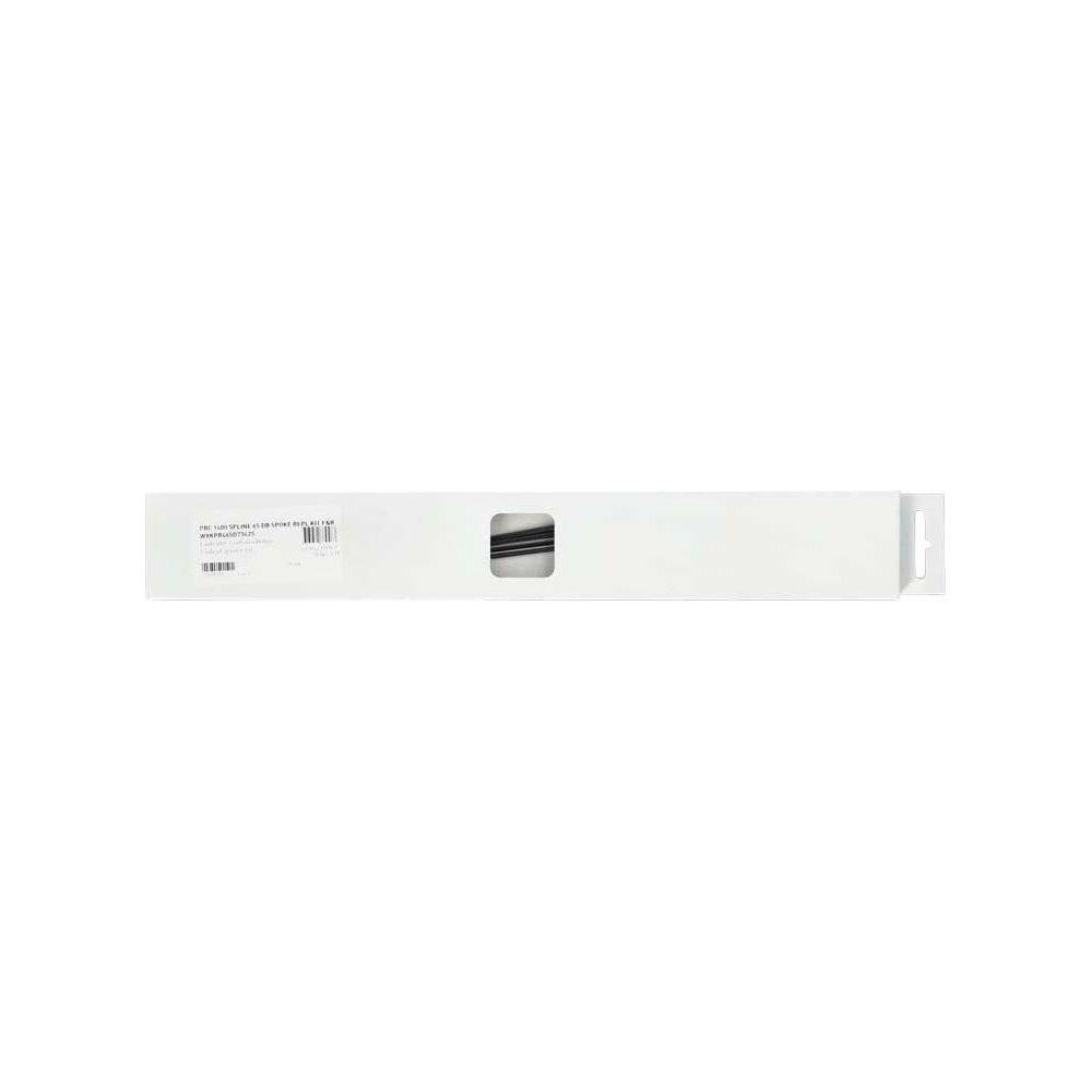 Spaakkit DT Swiss PR1600 Dicut 21 Voor + Achter 2 Cross Zwart Set a 6 Stuks - Le Coq Wielerartikelen