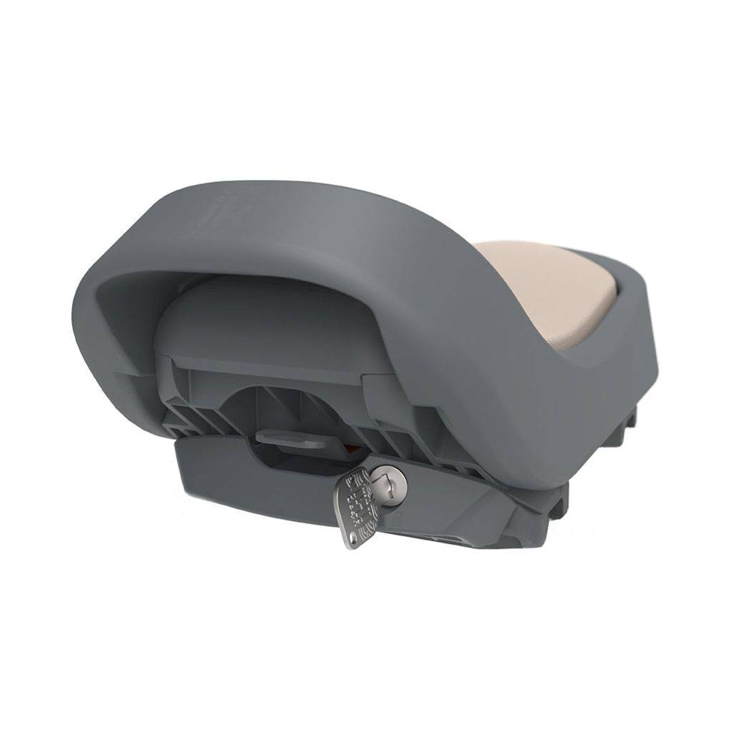 Urban Iki junior fietszitje achter zonder montagekader, comfortabel en veilig kinderzitje voor achter op de fiets.