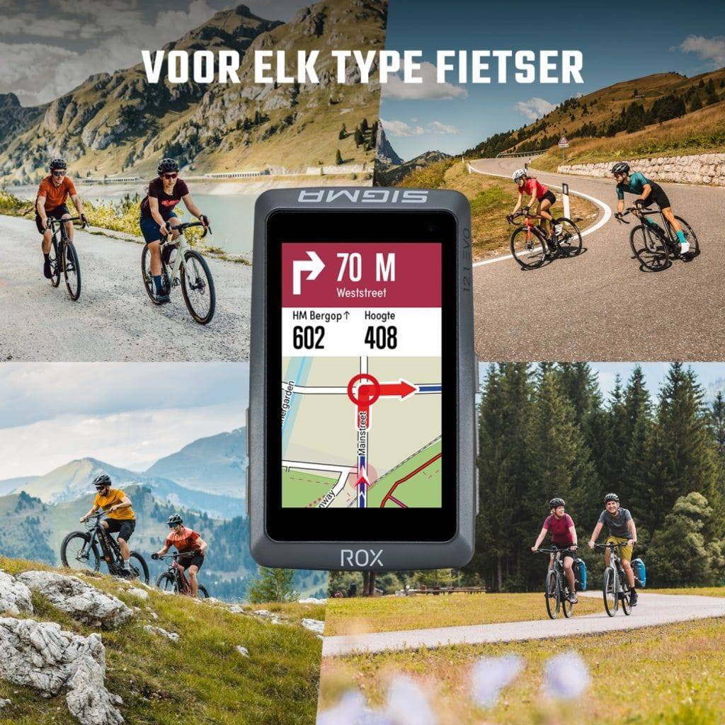 Sigma Fietscomputer Rox 12.1 Evo Set Sensoren - Le Coq Wielerartikelen