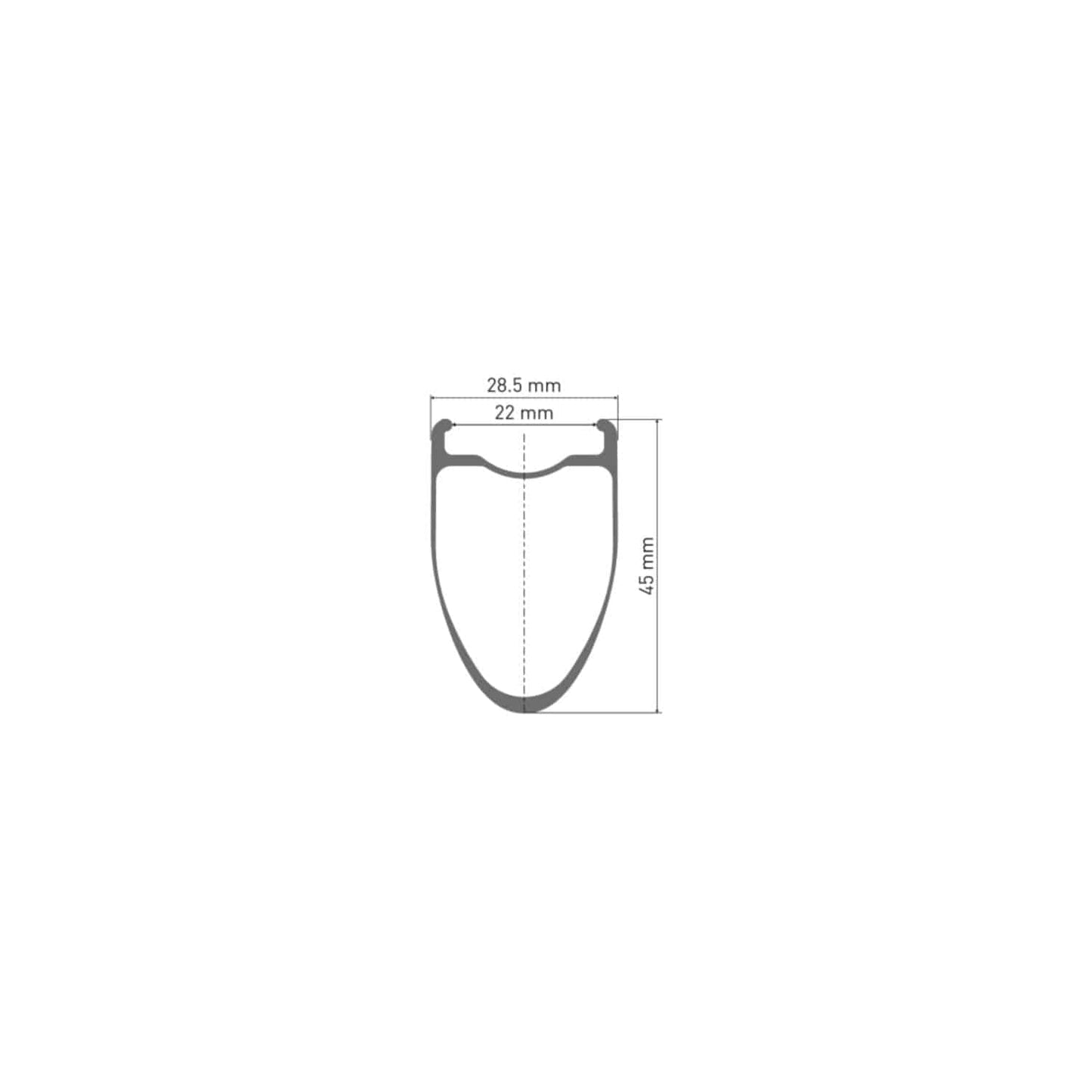 Voorwiel 28" DT Swiss ERC1400 Dicut 45 DB WTS Disc CL Carbon Zwart - Le Coq Wielerartikelen